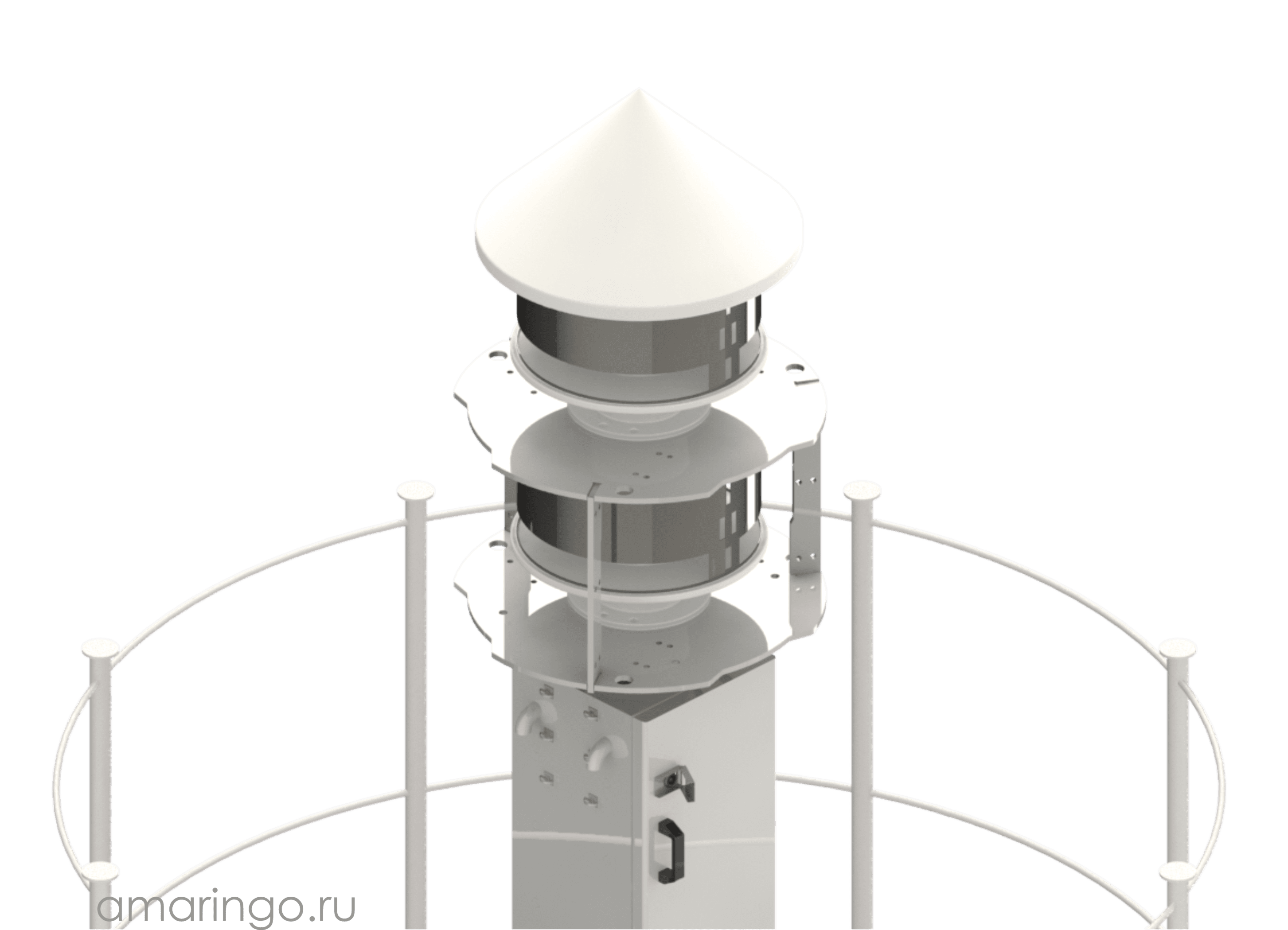 Круговой секторный огонь Sabik ODSL 200